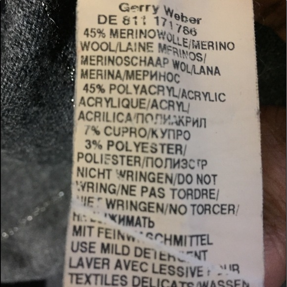 Gerry Weber Gray/Silver Cardigan Sz L - Picture 2 of 5